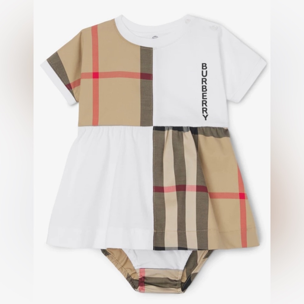 Baby birds burberry dress
